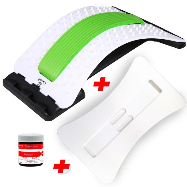CHISOFT Back Stretcher, Doctor Oz Recommended as Best Natural Remedy for Back Pain